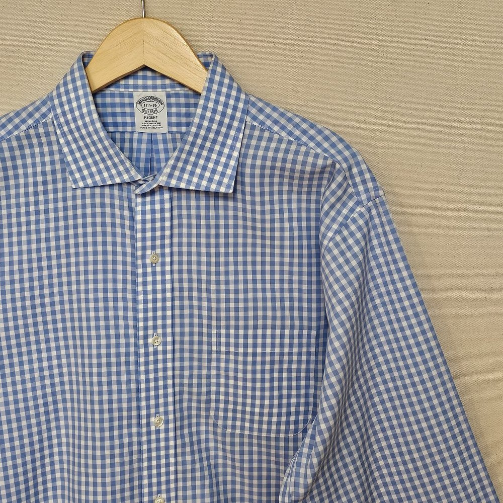 Brooks Brothers Regent Fit Non-Iron Button Down 17.5